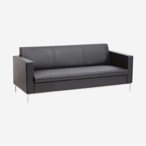 3 Seater Leatherette Sofa - KITKAT3S