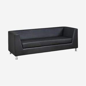 3 Seater Leatherette Sofa - LEO3S